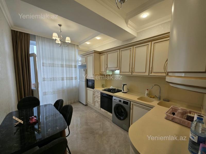 Kirayə 3 otaqlı Bina evi menzil (Yeni tikili), 98 m², Yasamal rayonu — Mənzil, Bakı (7)
