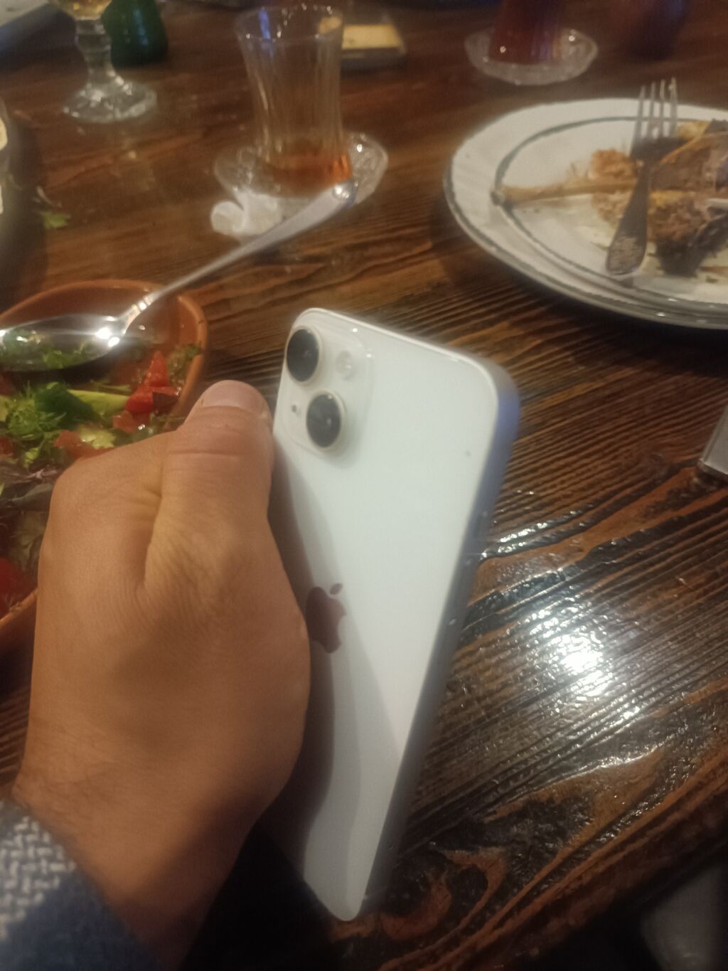 IPhone 14, Ağ, Face ID — Apple iPhone, Saray (2)