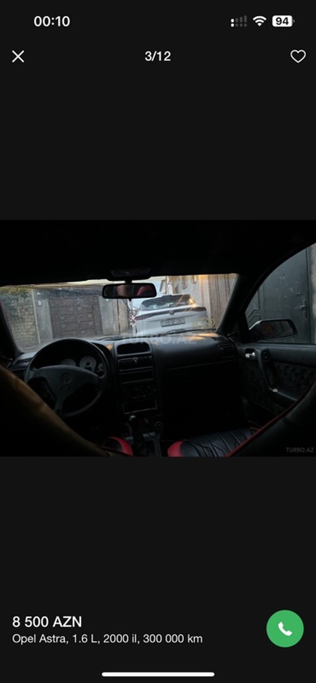 Opel Astra: 1.6 l 2000 il 300000 km Universal — Avtomobillər, Saray (3)