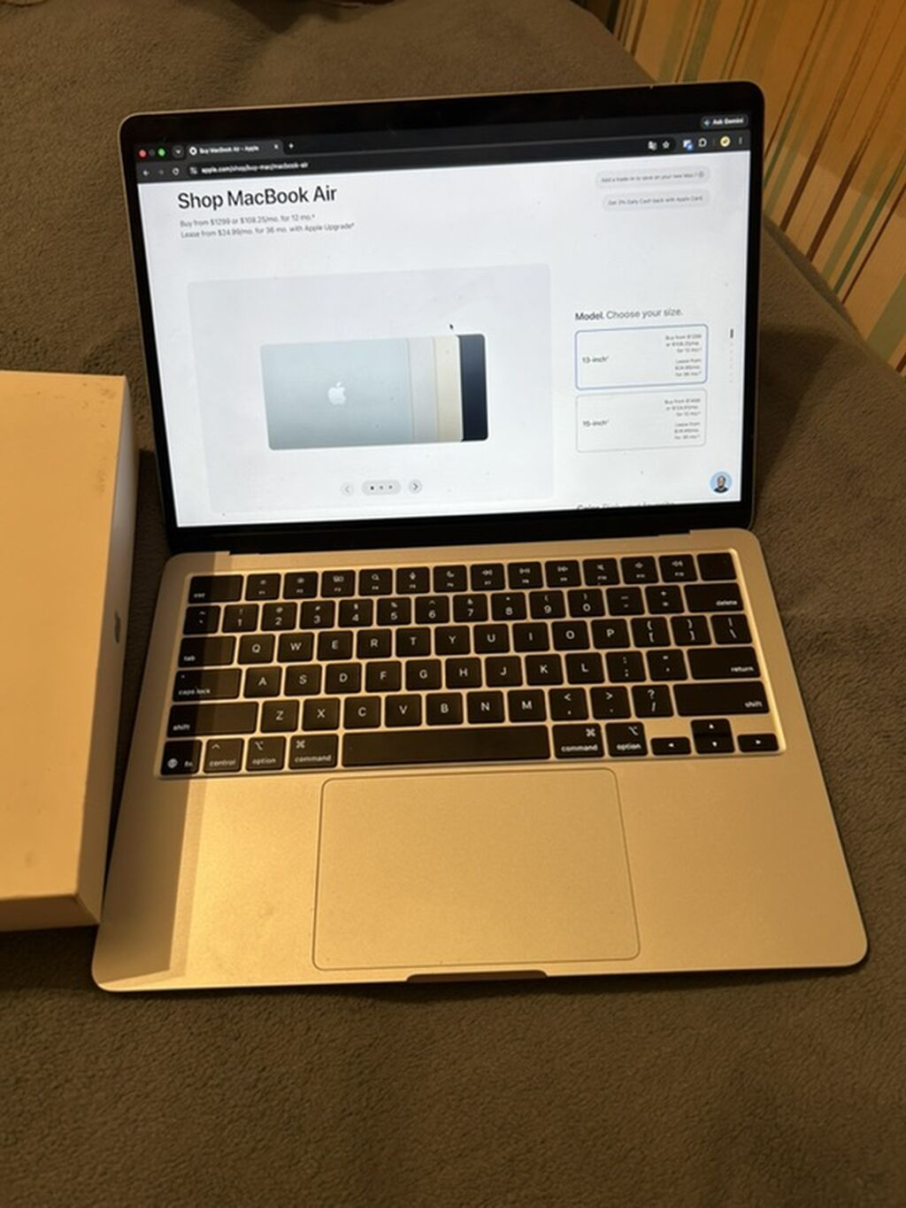 Apple MacBook M4-dür. 16/256 Amerikadan özüm almışam. Çox az — Apple Macbook, Bakı (2)
