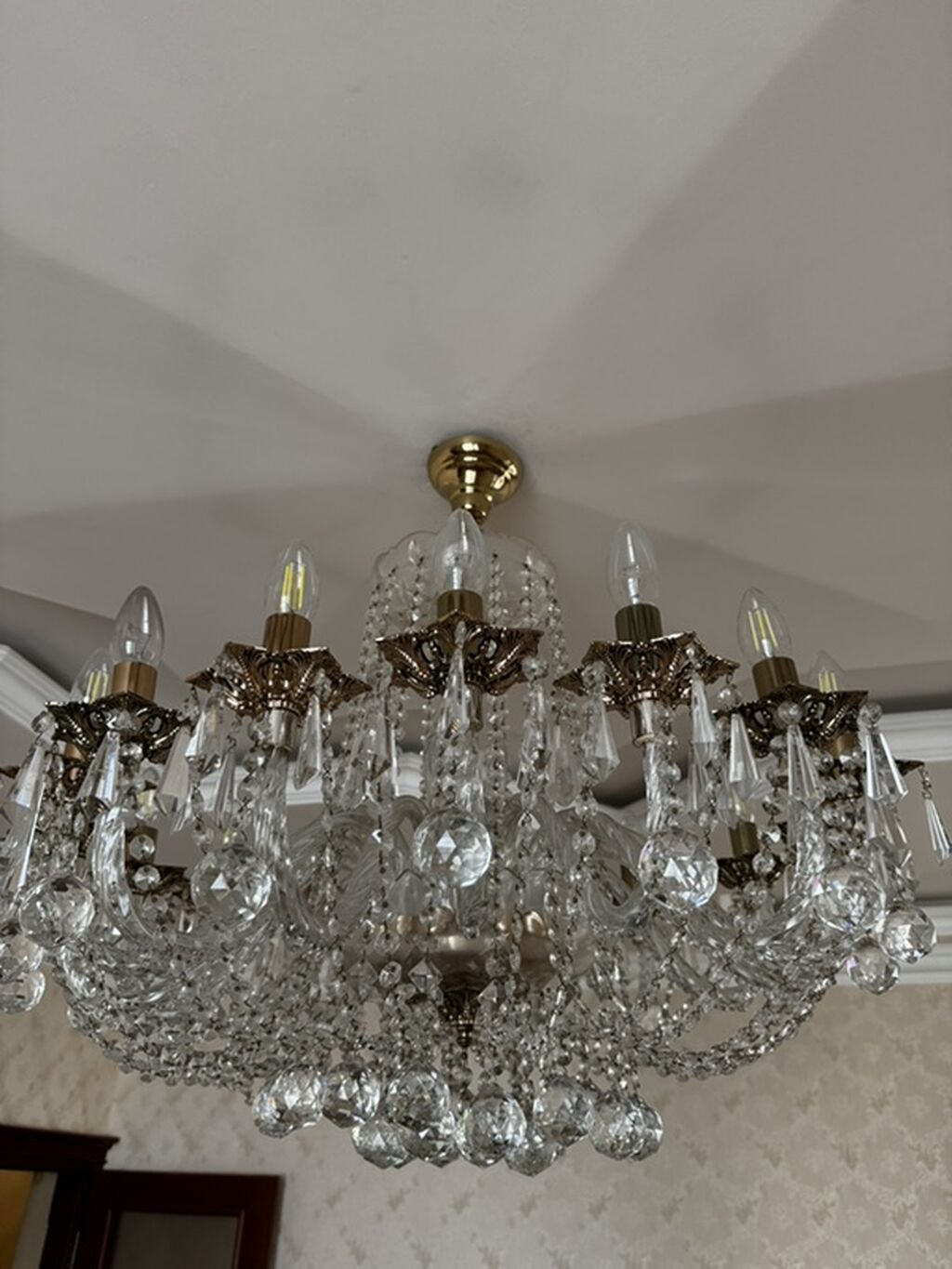 Çılçıraq, 10 və daha çox lampa, Metal — Tavan is?qlar? v? cilc?raqlar, Bakı (5)