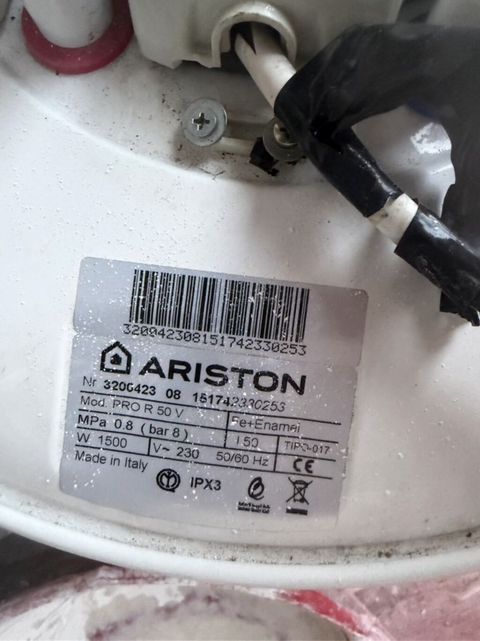 Ariston su qızdırıcısı – PRO R 50 V - Brend: Ariston - Model: PRO R — Bakı