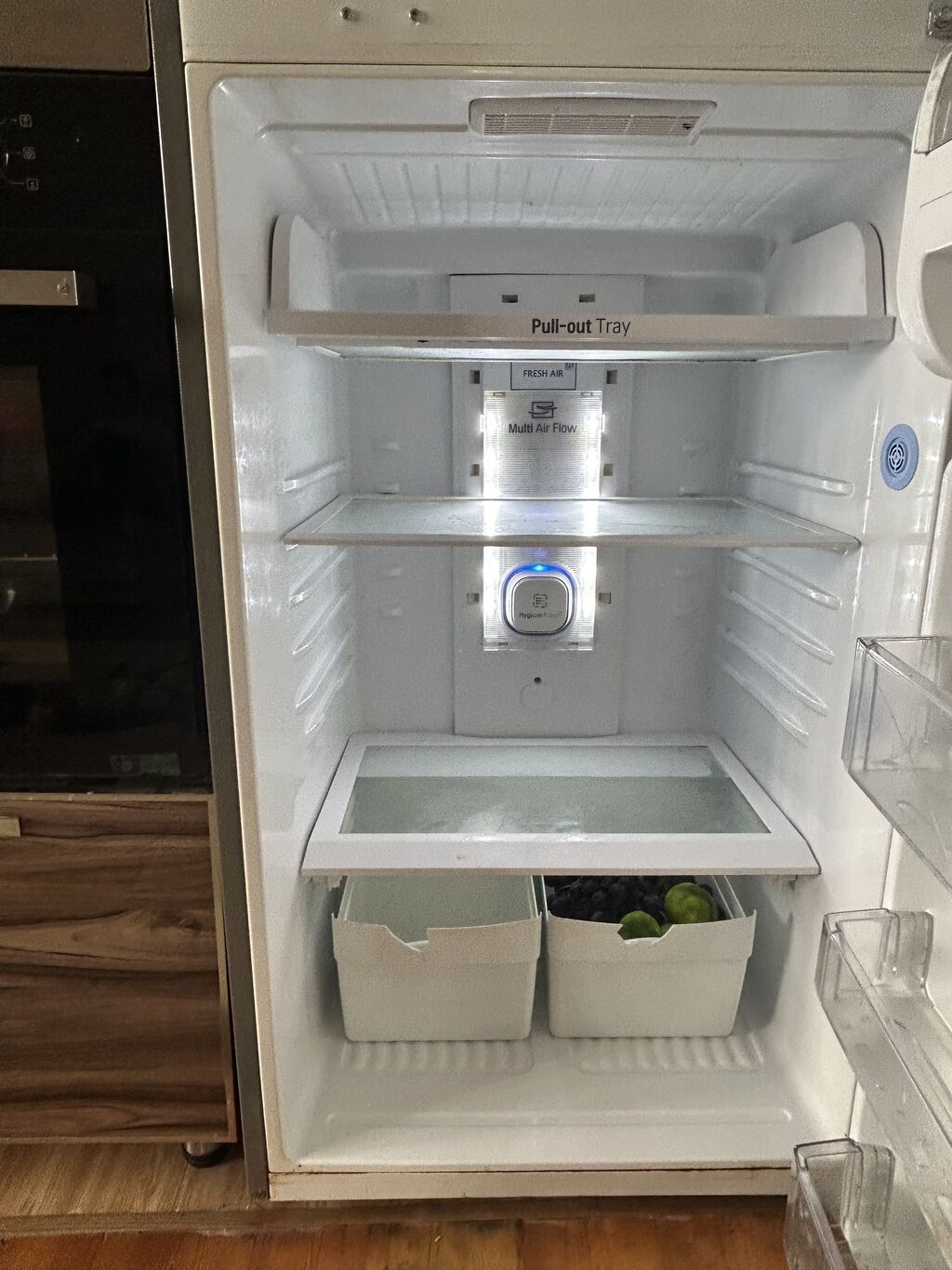 İşlənmiş 2 qapılı LG Soyuducu Satılır, rəng - Boz — Soyuducular, Xankəndi (6)