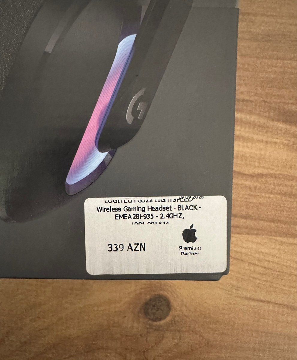 Logitech G522 Wireless Headset qulaqcığı — Səs texnikası, Bakı (4)