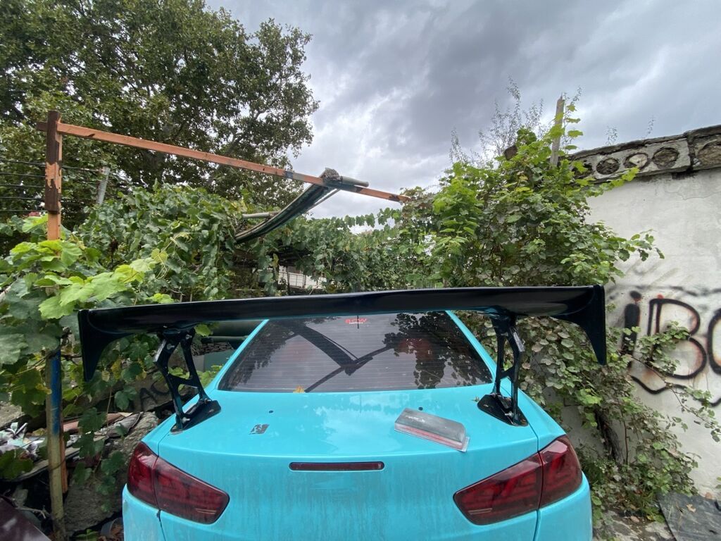 Sport arxa spoiler (qanad) - Material: parlaq qara kompozit — Kuzov hissələri, Bakı (3)