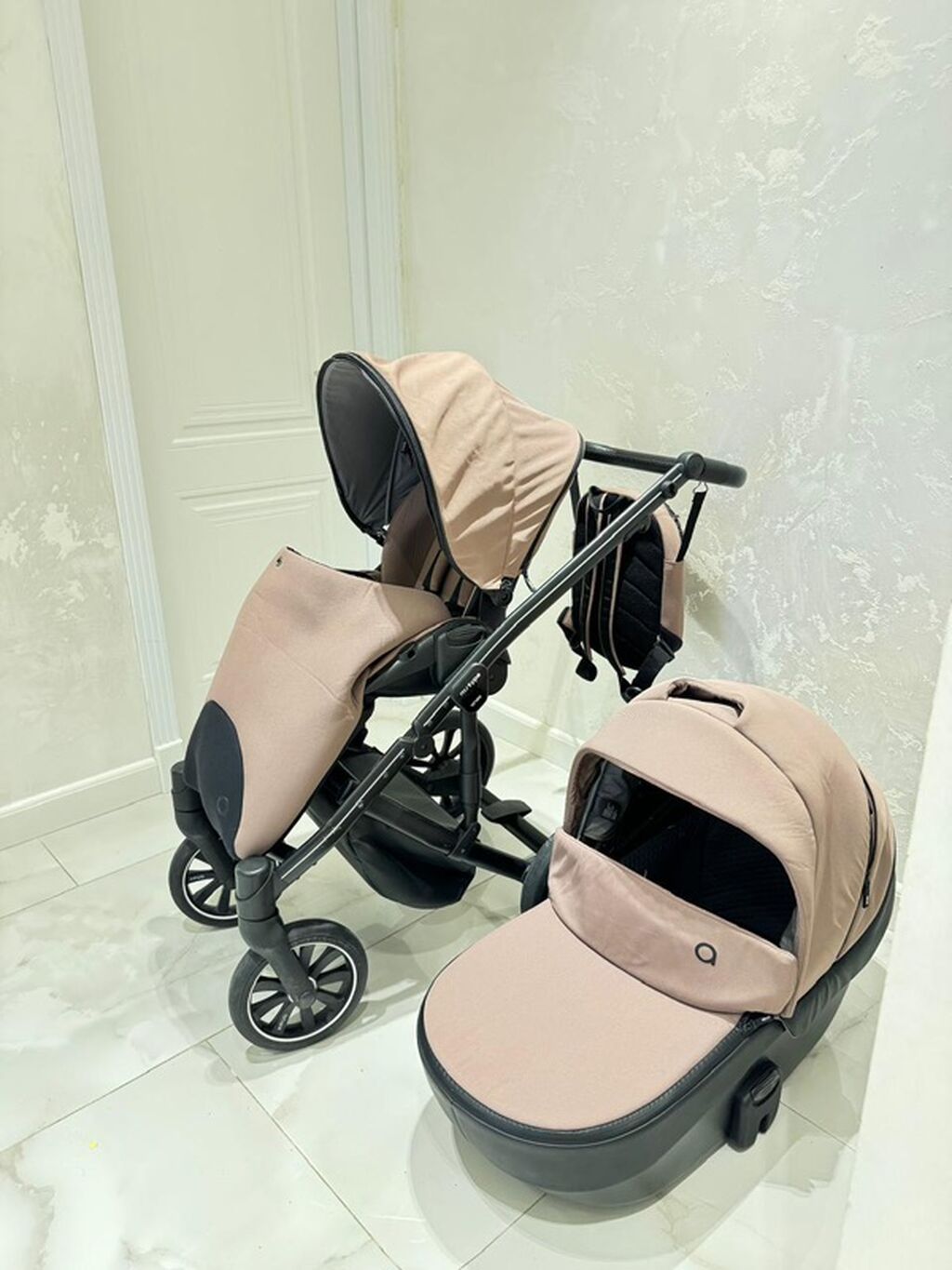 Anex 2-in-1 uşaq arabası dəsti - Komplekt: şassı, yeni doğulan — Arabalalar, Bakı (7)