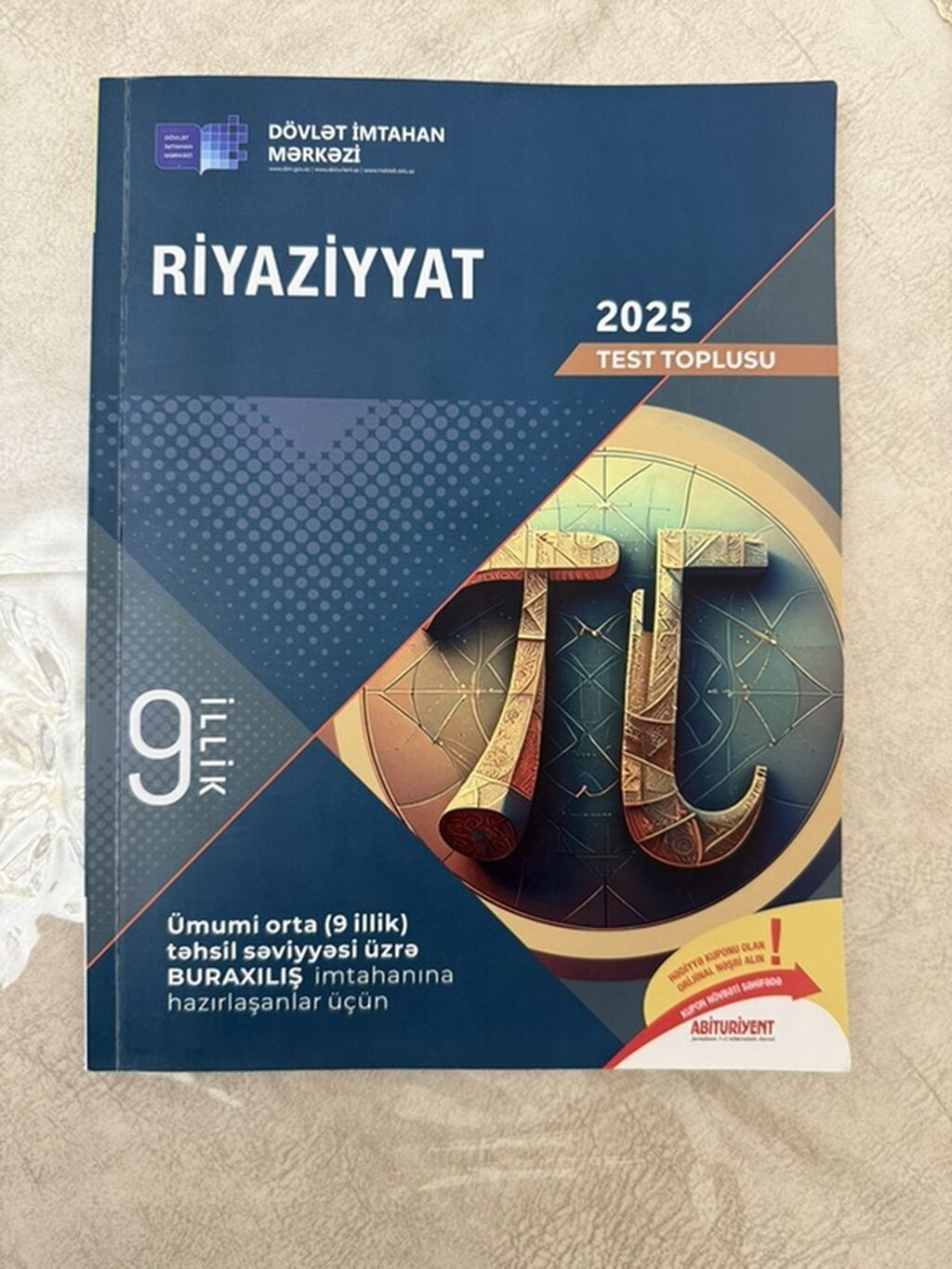 Məhsul: Riyaziyyat 2025 – Test Toplusu (9 illik) Xüsusiyyətlər — Kitablar, Bakı