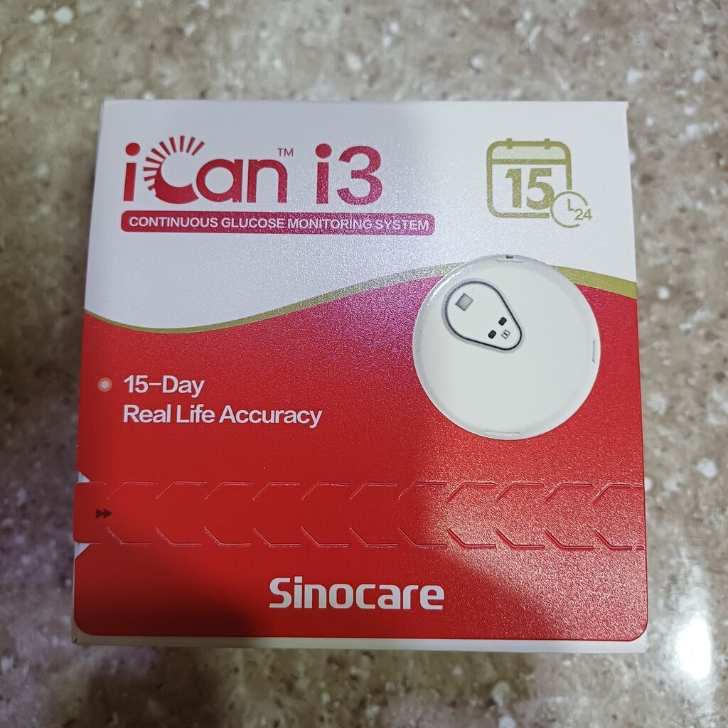 Sinocare iCan i3 – fasiləsiz qlükoza izləmə sistemi Məhsul: Sinocare — Tonometrlər və gliukometrlər, Bakı (2)