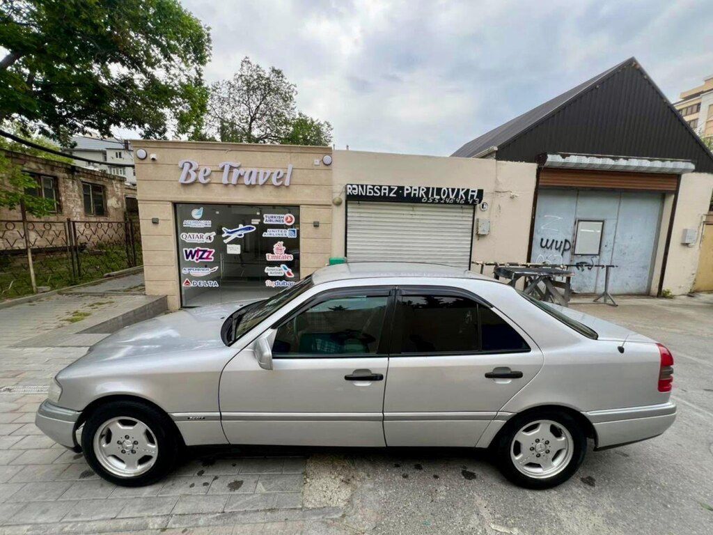 Mercedes C 180, 1.8 L, 1995 il, 566 820 km — Avtomobillər, Bakı (5)