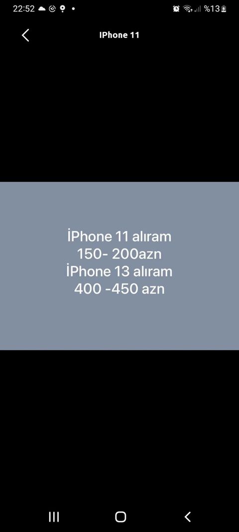 IPhone 11 — Masazır