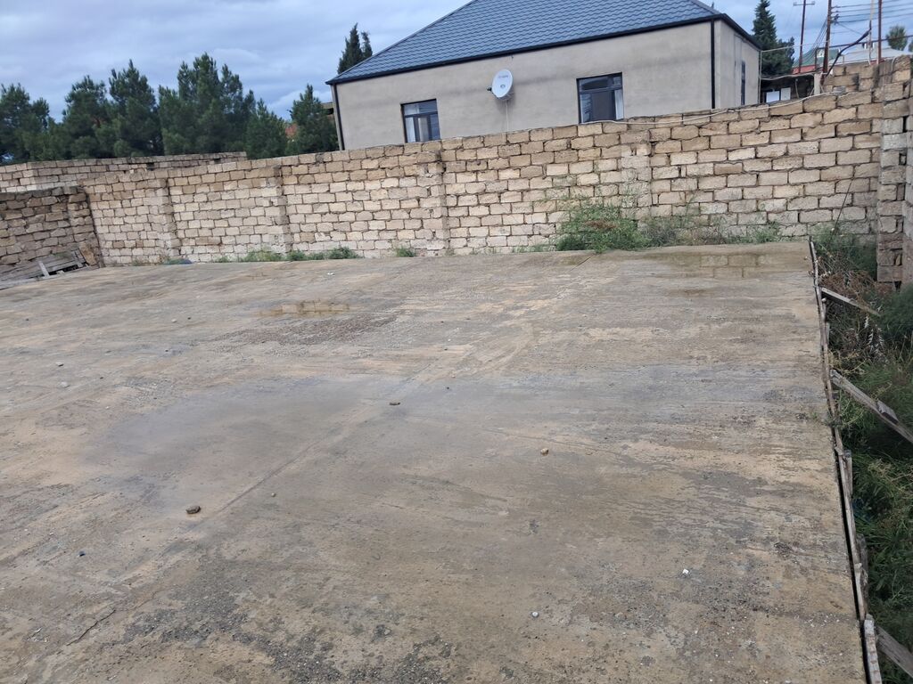 Satılır – hasarlı torpaq sahəsi və hazır beton əsas - Sahə — Torpaq, Bakı (5)