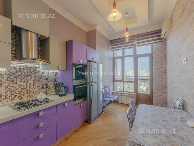 Kirayə 3 otaqlı Bina evi menzil (Yeni tikili), 135 m², Yasamal rayonu — Mənzil, Bakı (8)