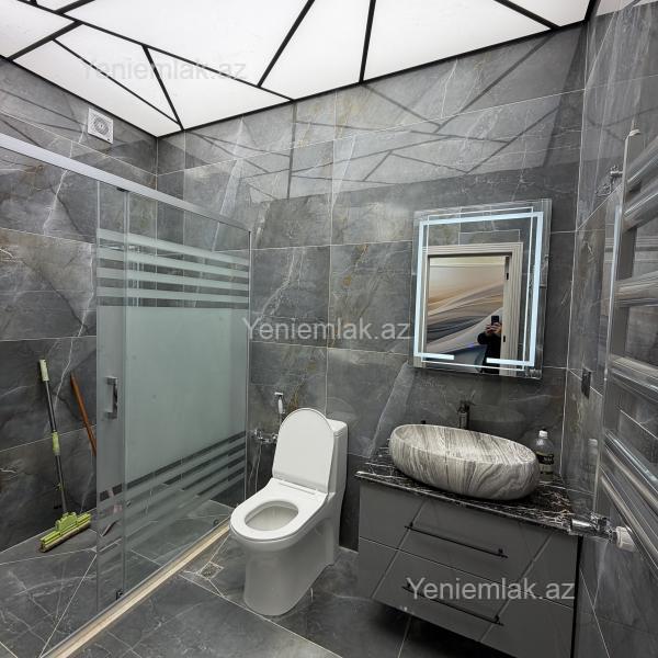 Satılır 3 otaqlı Bina evi menzil (Yeni tikili), 128 m², Nizami rayonu — Mənzil, Bakı (10)