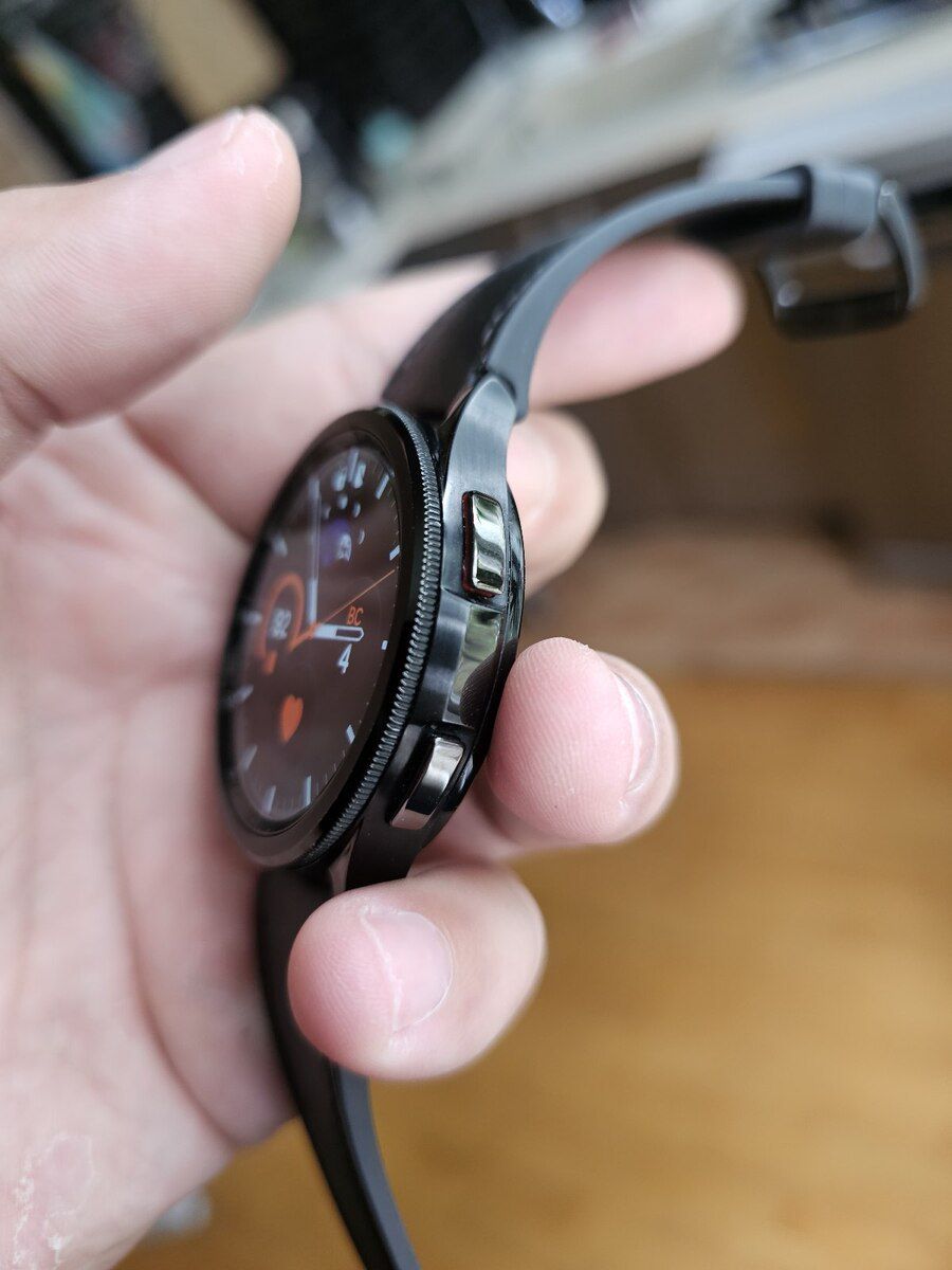 Samsung Galaxy Watch 6 Classic Black 47mm — Ağıllı saatlar və biləkliklər, Bakı (2)