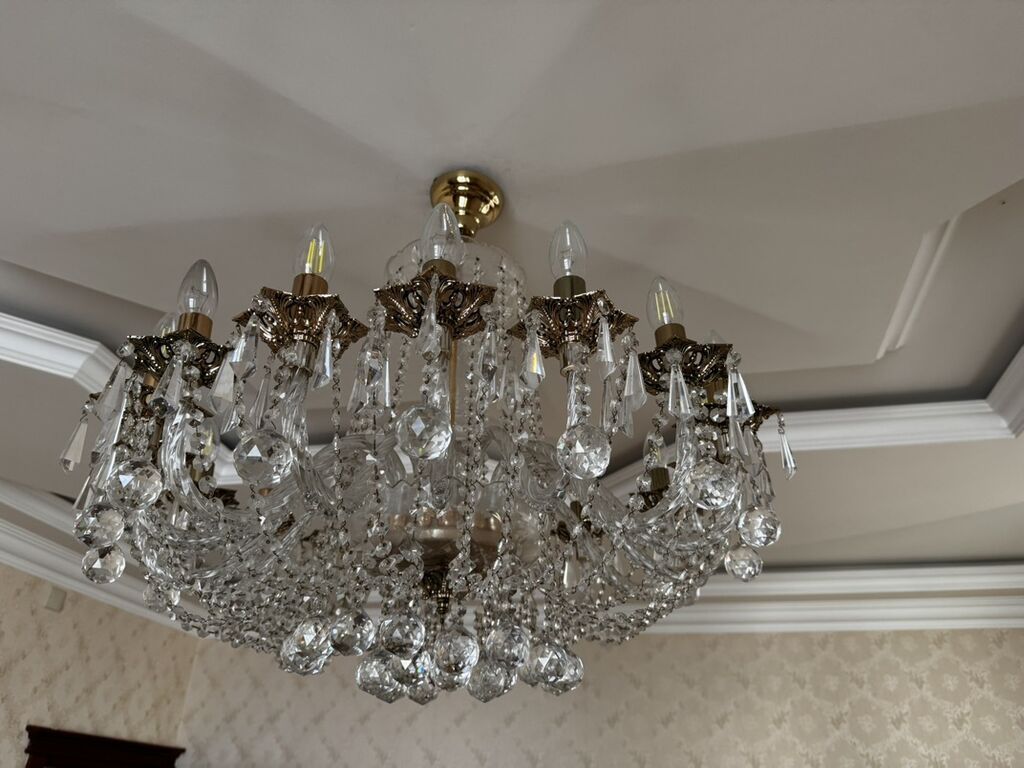 Çılçıraq, 10 və daha çox lampa, Metal — Tavan is?qlar? v? cilc?raqlar, Bakı (4)