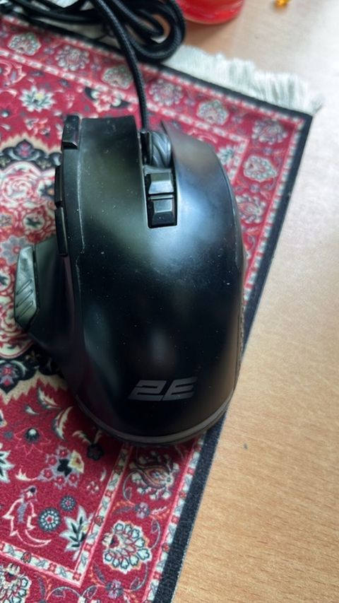 2E Gaming Wired Mouse MG330 Black Mağazada 100 azndi işlək — Digah