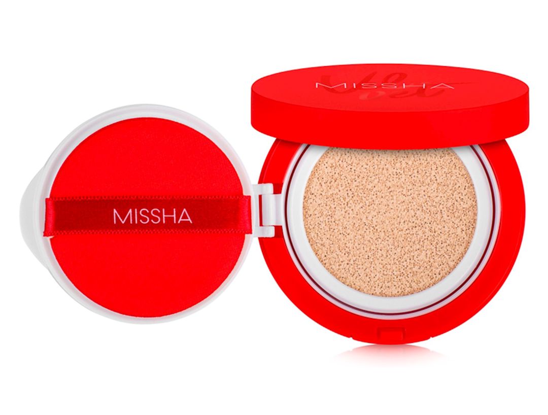 Tonal krem-kuşon Missha Velvet Finish Cushion SPF50+/PA 21 Light Beige 15 q — Mallar, Bakı (2)