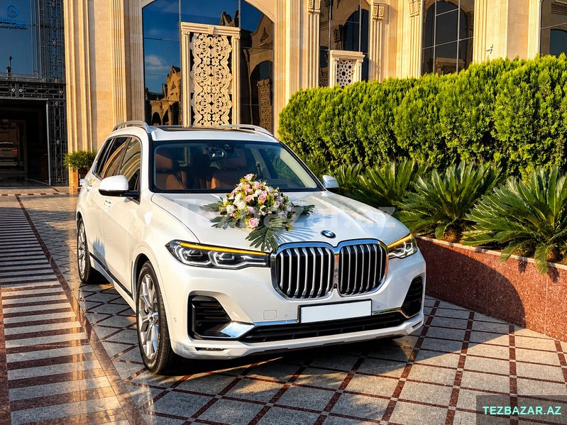 bəy gəlin maşını bmw x7 — Mallar, Bakı (2)