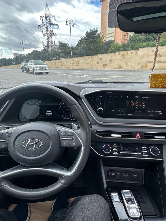 Hyundai Sonata, 1.6 L, 2022 il, 46 671 km — Avtomobillər, Bakı (11)