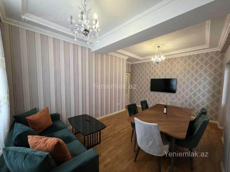 Kirayə 3 otaqlı Bina evi menzil (Yeni tikili), 98 m², Yasamal rayonu — Mənzil, Bakı