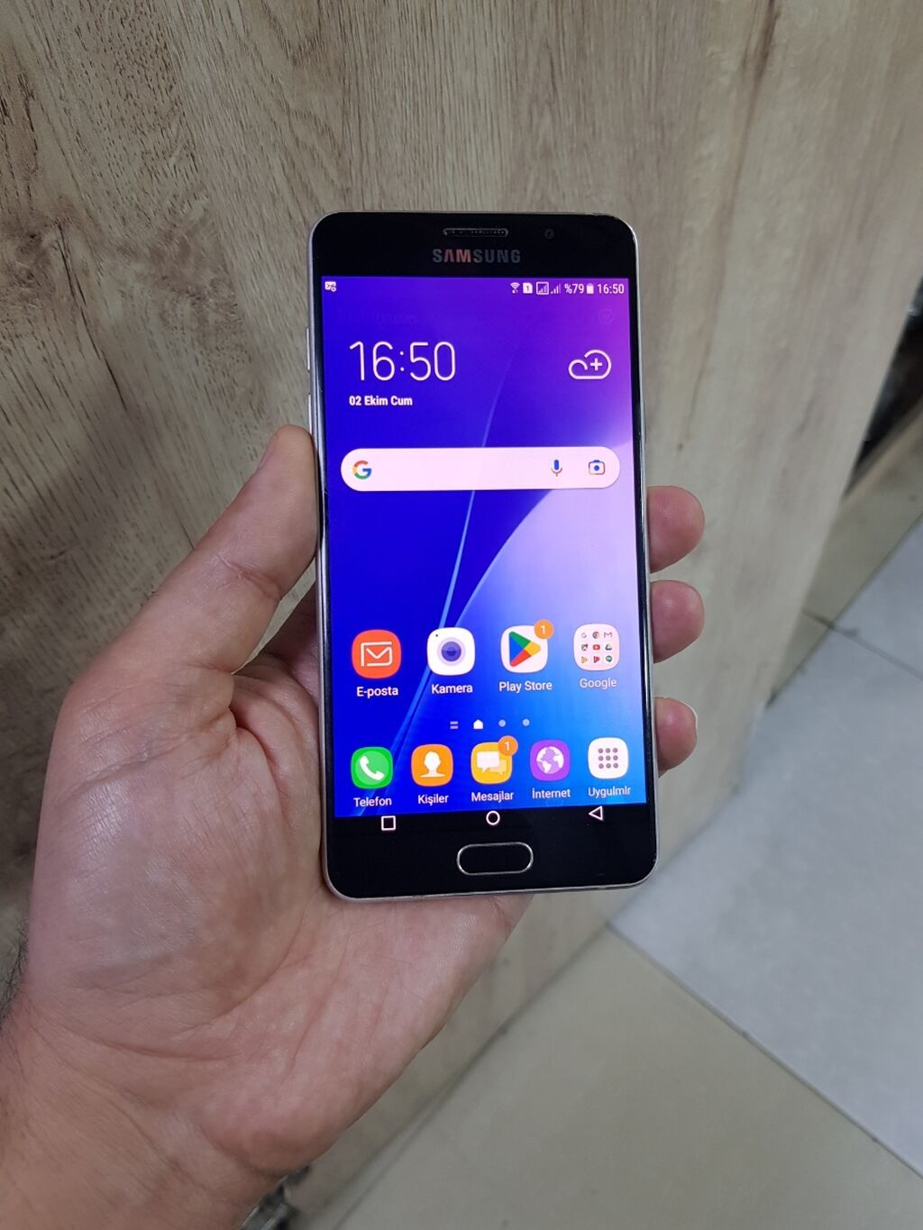Samsung Galaxy A5 2016, 16 GB, rəng - Qızılı, İki sim kartlı — Samsung, Masazır (2)