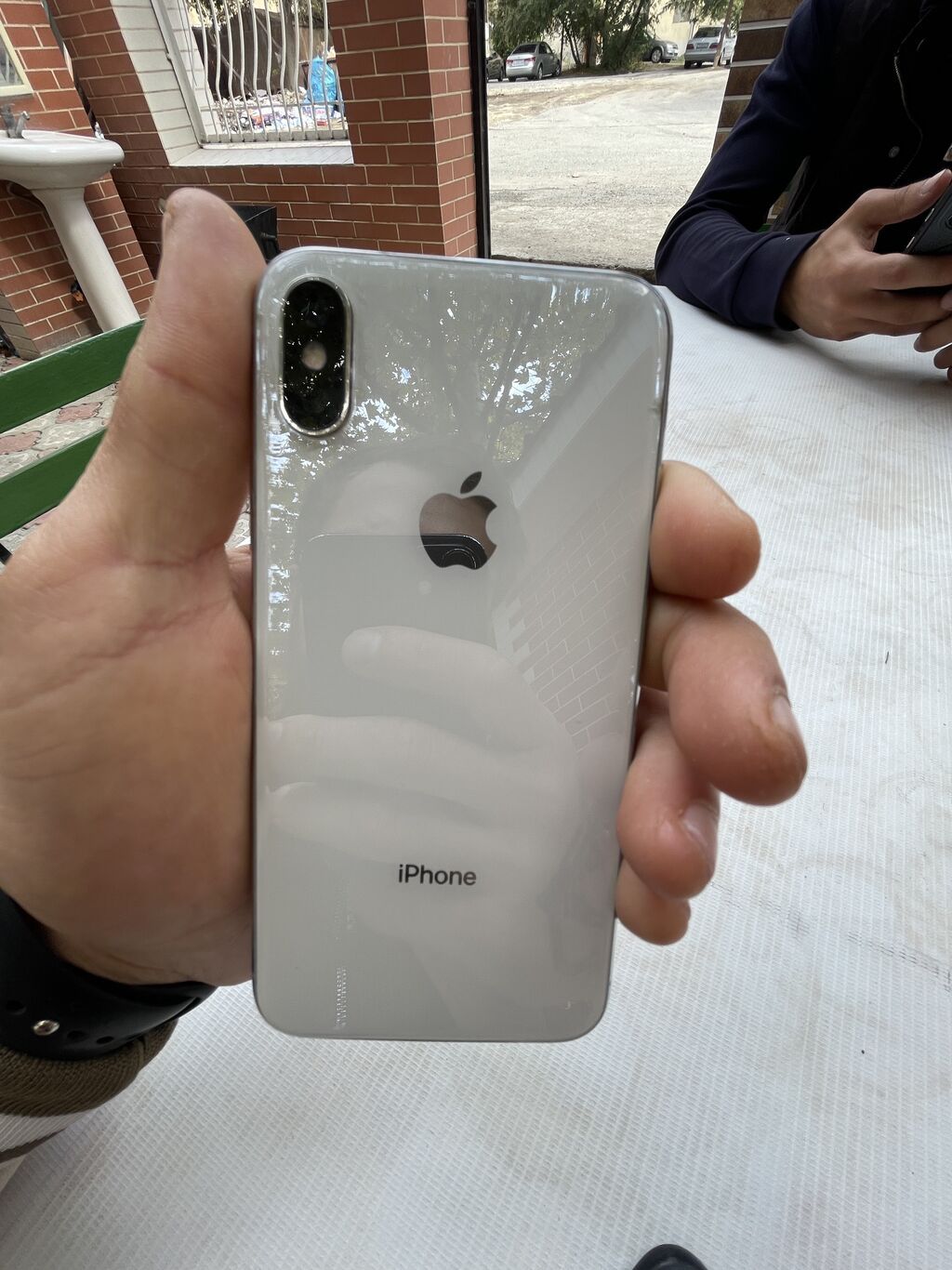 IPhone X, 64 GB, Ağ, Simsiz şarj — Apple iPhone, Şirvan