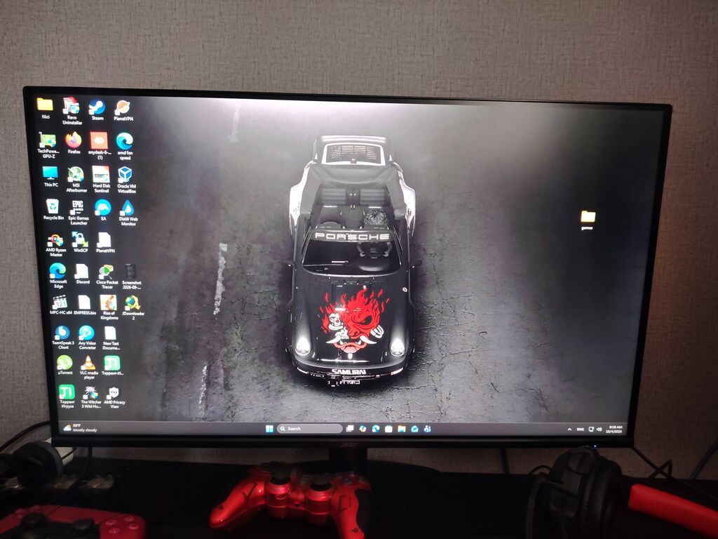 Acer 27 İnch 120 HZ Fullhd Monitor 5 aydır məndədir heç bir problemi — Monitorlər, Masazır
