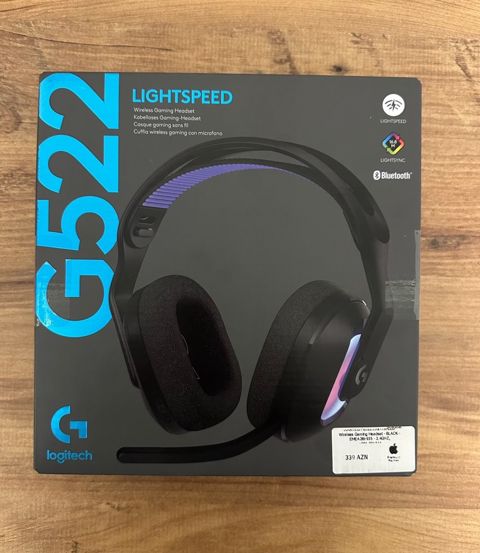 Logitech G522 Wireless Headset qulaqcığı — Bakı