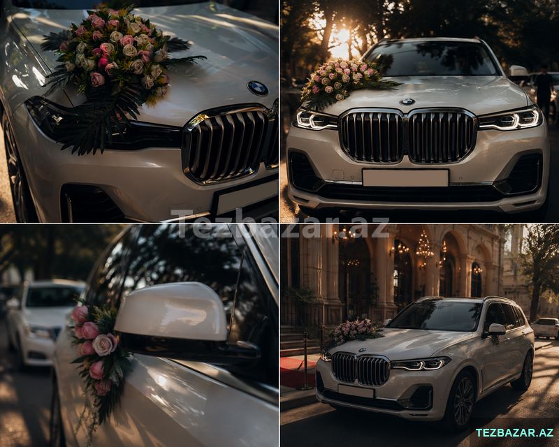 bəy gəlin maşını bmw x7 — Mallar, Bakı (10)