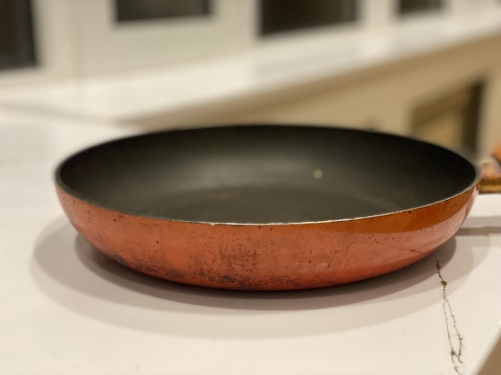 Tava, rəng - Narıncı, Alüminium — Bişirmə qabları, Bakı (4)