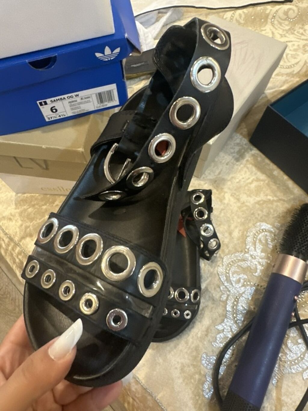 Brend: Diesel Model: Qadın sandalları, platformalı Təsvir: - Rəng — Sandal, Bakı (4)