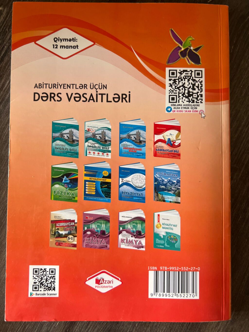 Məhsul: “İngilis dili – Buraxılış imtahanlarına hazırlaşanlar üçün — Kitablar, Bakı (2)