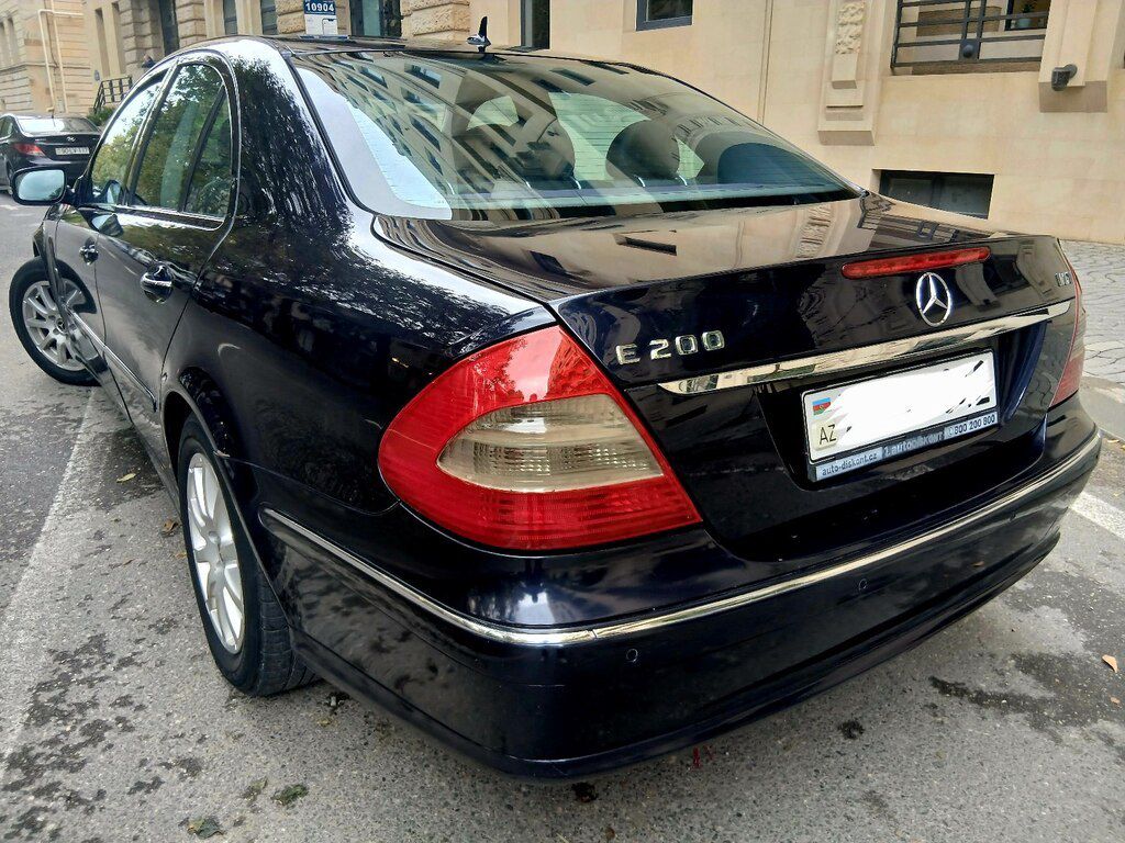 Mercedes E 200, 1.8 L, 2008 il, 293 000 km — Avtomobillər, Bakı (5)