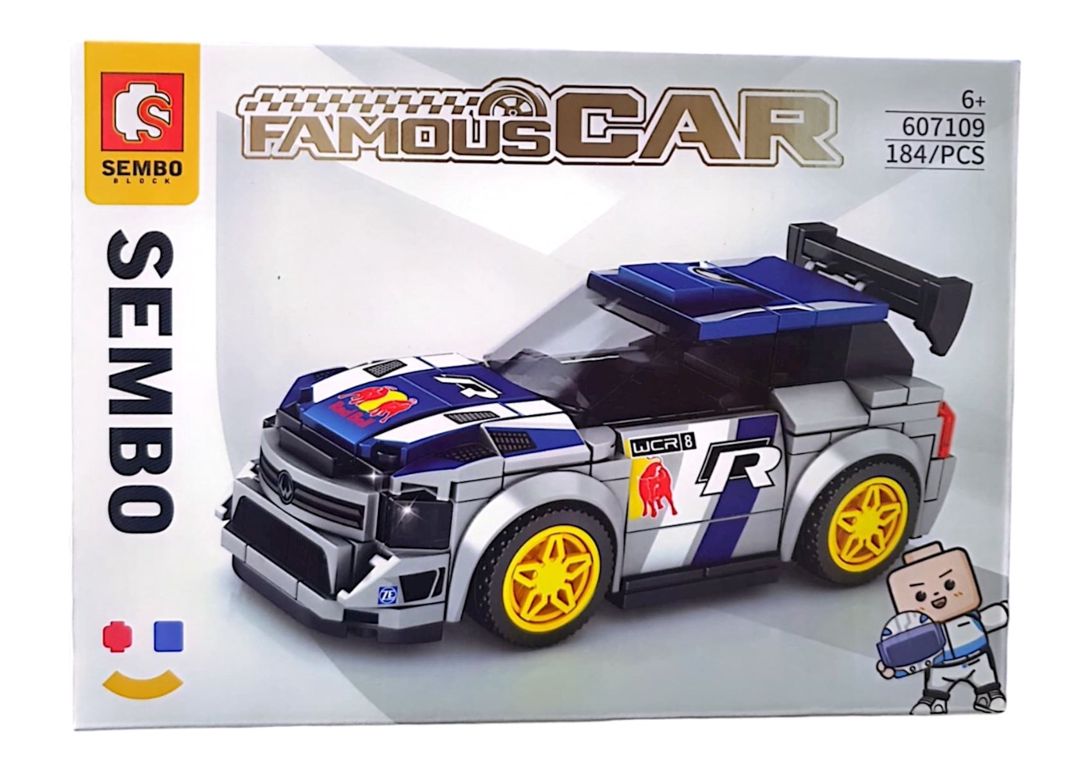 Konstruktor Famous Сar L2025607109, 6+ yaş, 184 hissə — Mallar, Bakı