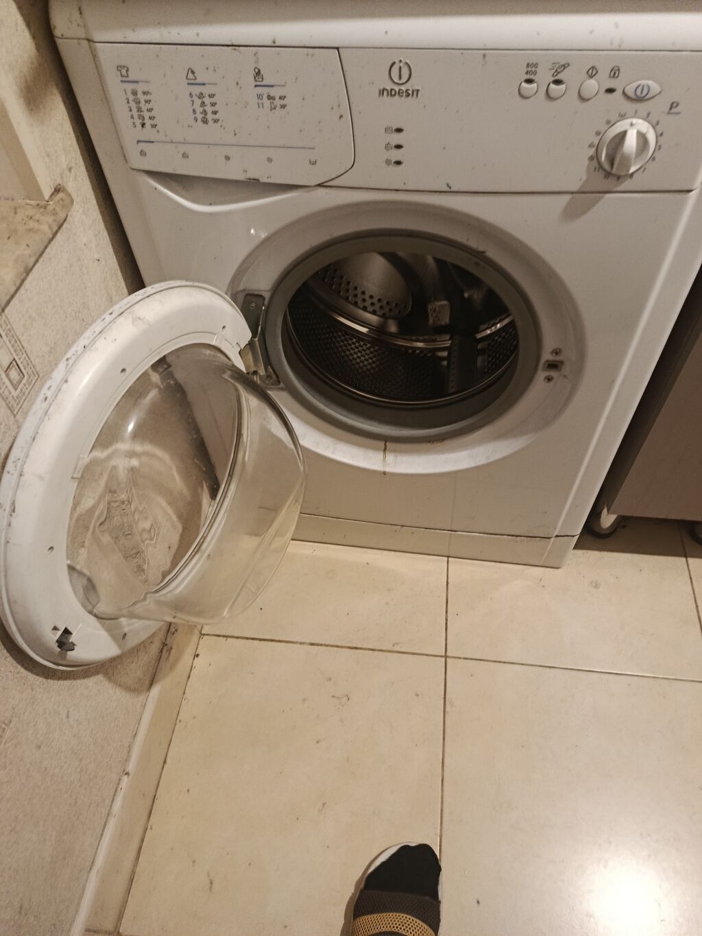 İndesit ön yükləməli paltaryuyan maşın - Marka/model: Indesit (ön — Çamaşır maşınları, Bakı (2)