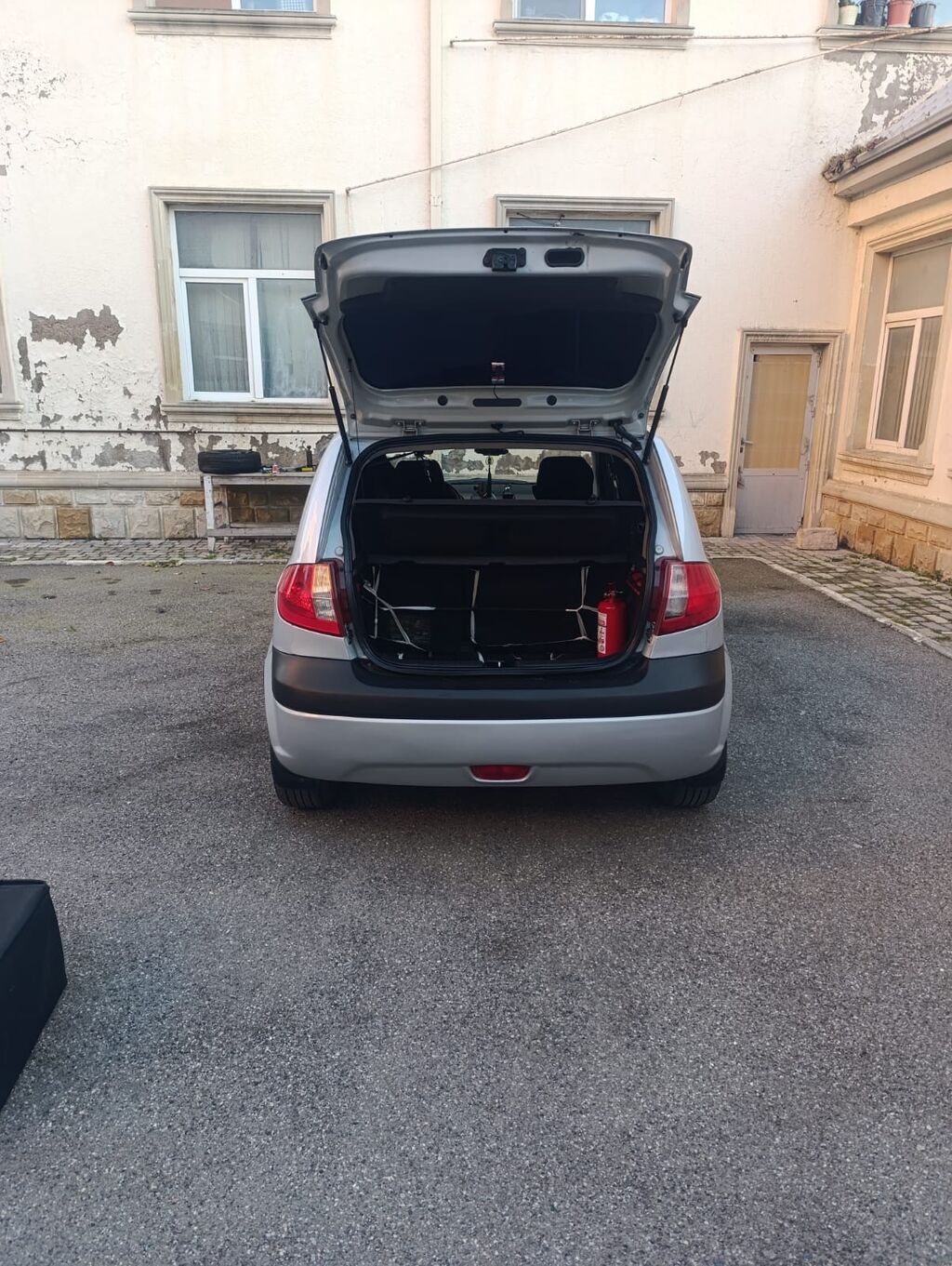 Hyundai Getz, gümüşü rəng, hetçbek gövdə. Texniki və dizayn — Avtomobillər, Bakı (4)