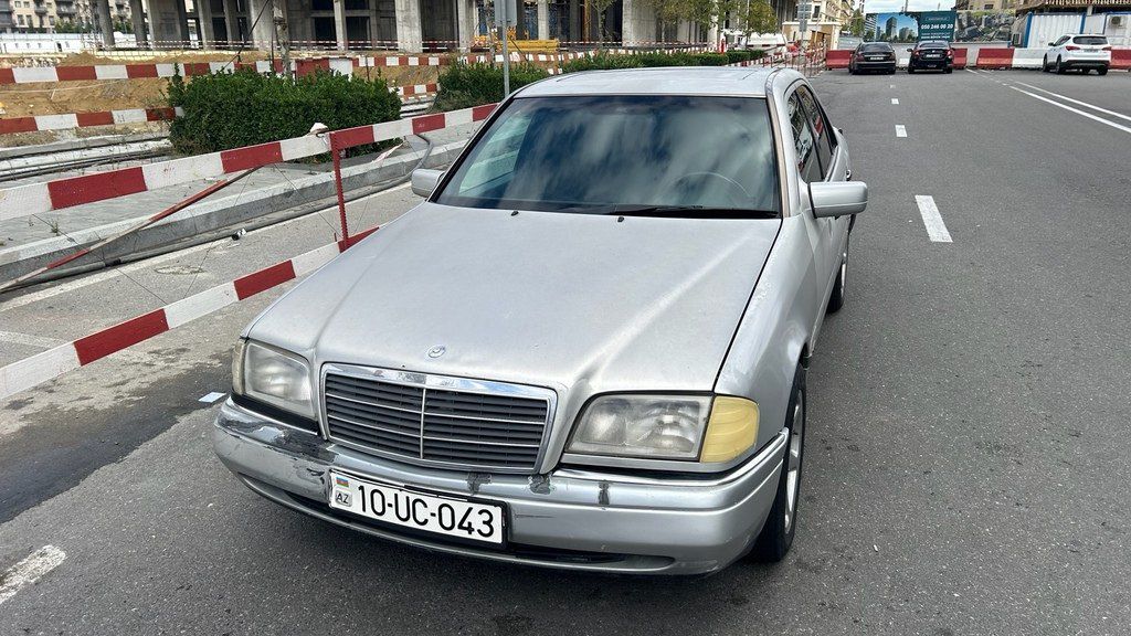 Mercedes C 180, 1.8 L, 1995 il, 390 000 km — Avtomobillər, Bakı (9)