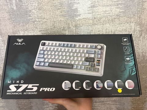 Satışda — Aula S75 Pro və Aula F87 Aula S75 Pro (qara) Kompakt 75% — Bakı