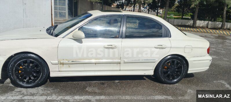 Hyundai Sonata, 2002 il 77-GG-604 — Avtomobillər, Bakı (4)