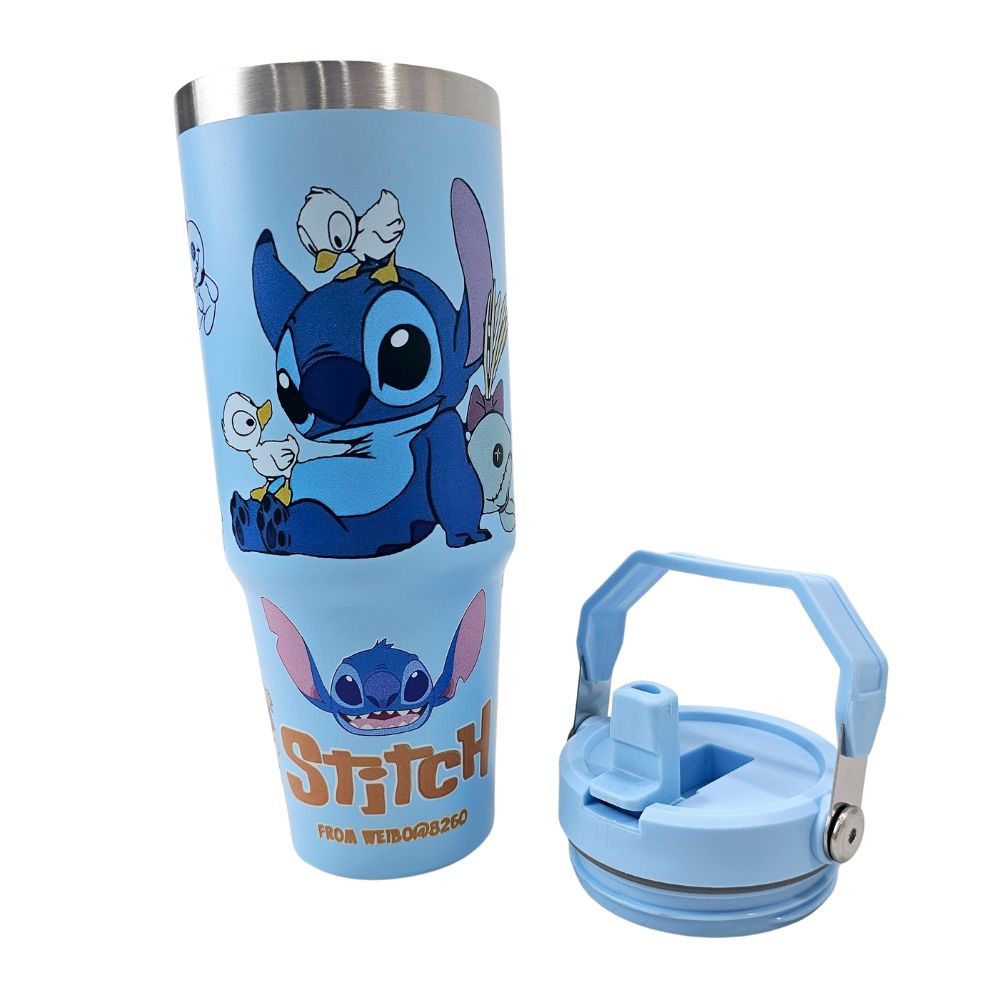 Termos Stitch, paslanmayan polad, mavi, 500 ml — Mallar, Bakı