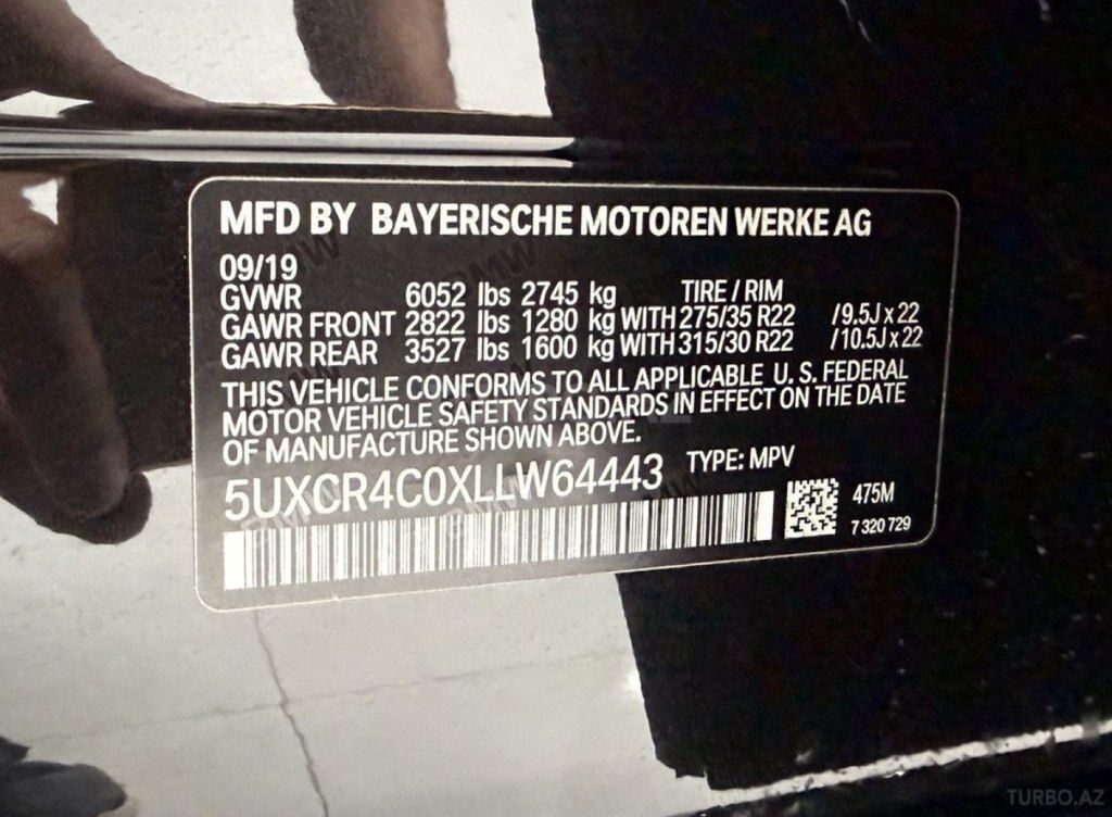 BMW X5, 3.0 L, 2019 il, 99 000 km — Avtomobillər, Bakı (4)