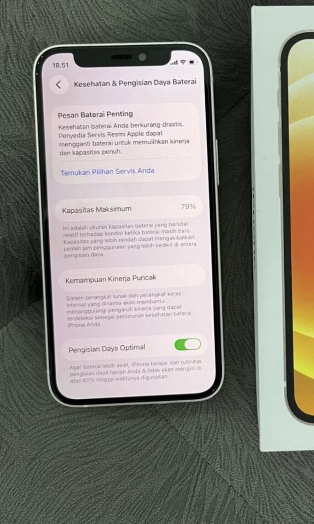 IPhone 12, 64 GB, Ağ, Face ID — Apple iPhone, Bakı (2)