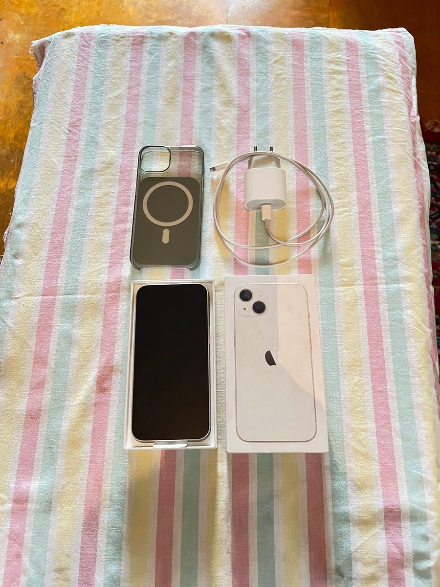 Apple iPhone 13 Starlight 128GB/4GB — Smartfonlar, Ağdam (6)
