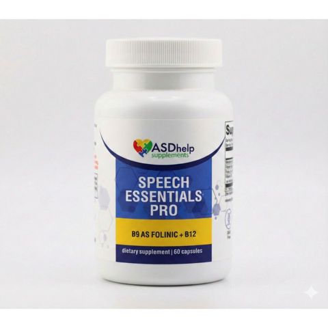 ASDHelp Speech Essentials, Improved və Pro, 60 kapsul — orijinal ABŞ — Bakı
