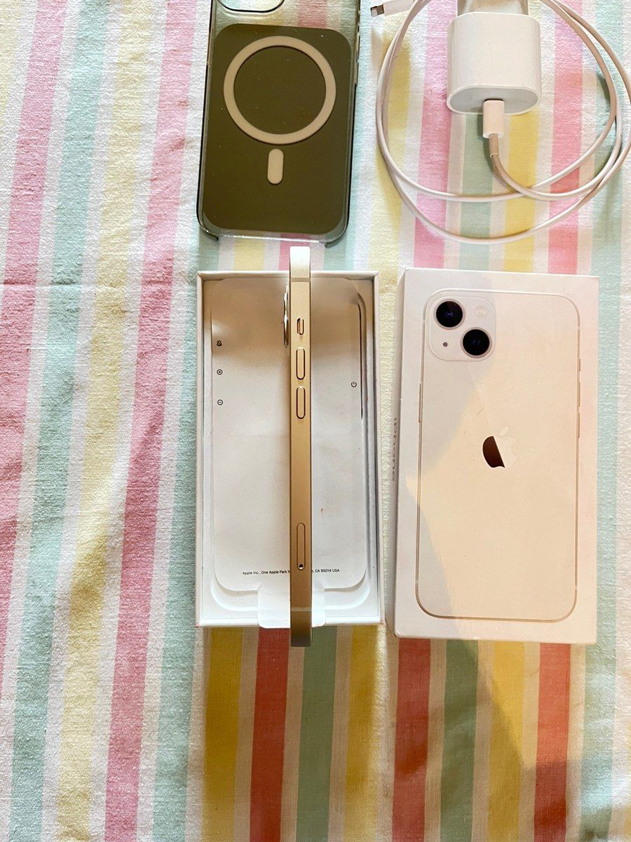 Apple iPhone 13 Starlight 128GB/4GB — Smartfonlar, Ağdam (2)
