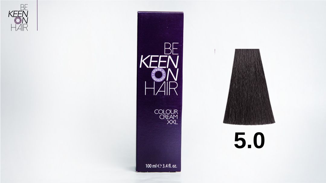 Krem-boya Keen 5.0 Светло-коричневый, 100 ml — Mallar, Bakı