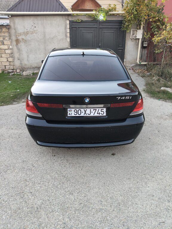 BMW 745, 4.4 L, 2003 il, 336 000 km — Avtomobillər, Bakı (4)