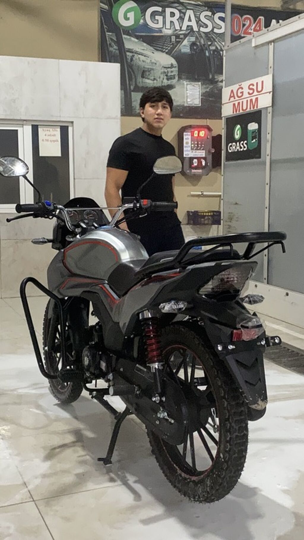 JS150-5, 150 sm3, 1400 km — Motosikletlər, Gəncə (3)