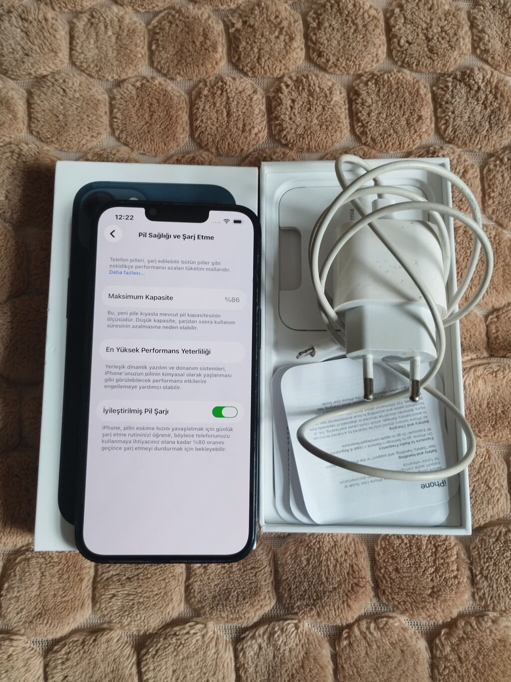 IPhone 13, Mavi, Face ID — Apple iPhone, Sumqayıt