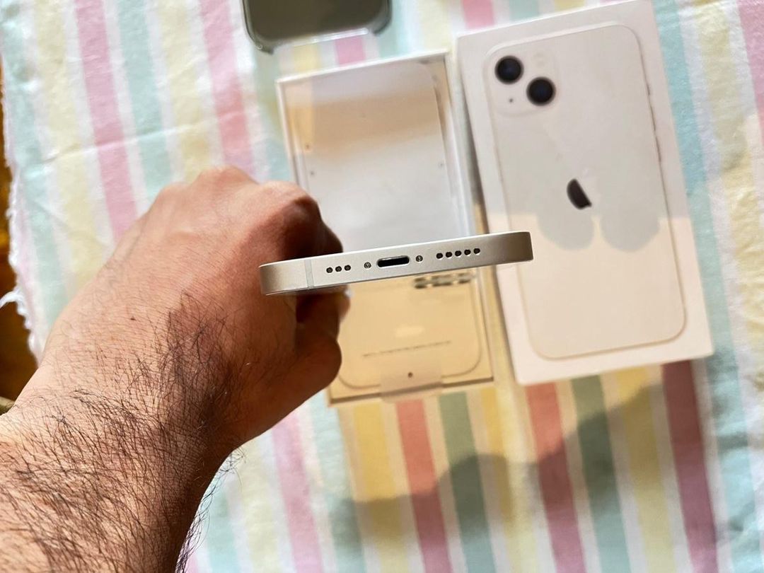 Apple iPhone 13 Starlight 128GB/4GB — Smartfonlar, Ağdam (5)